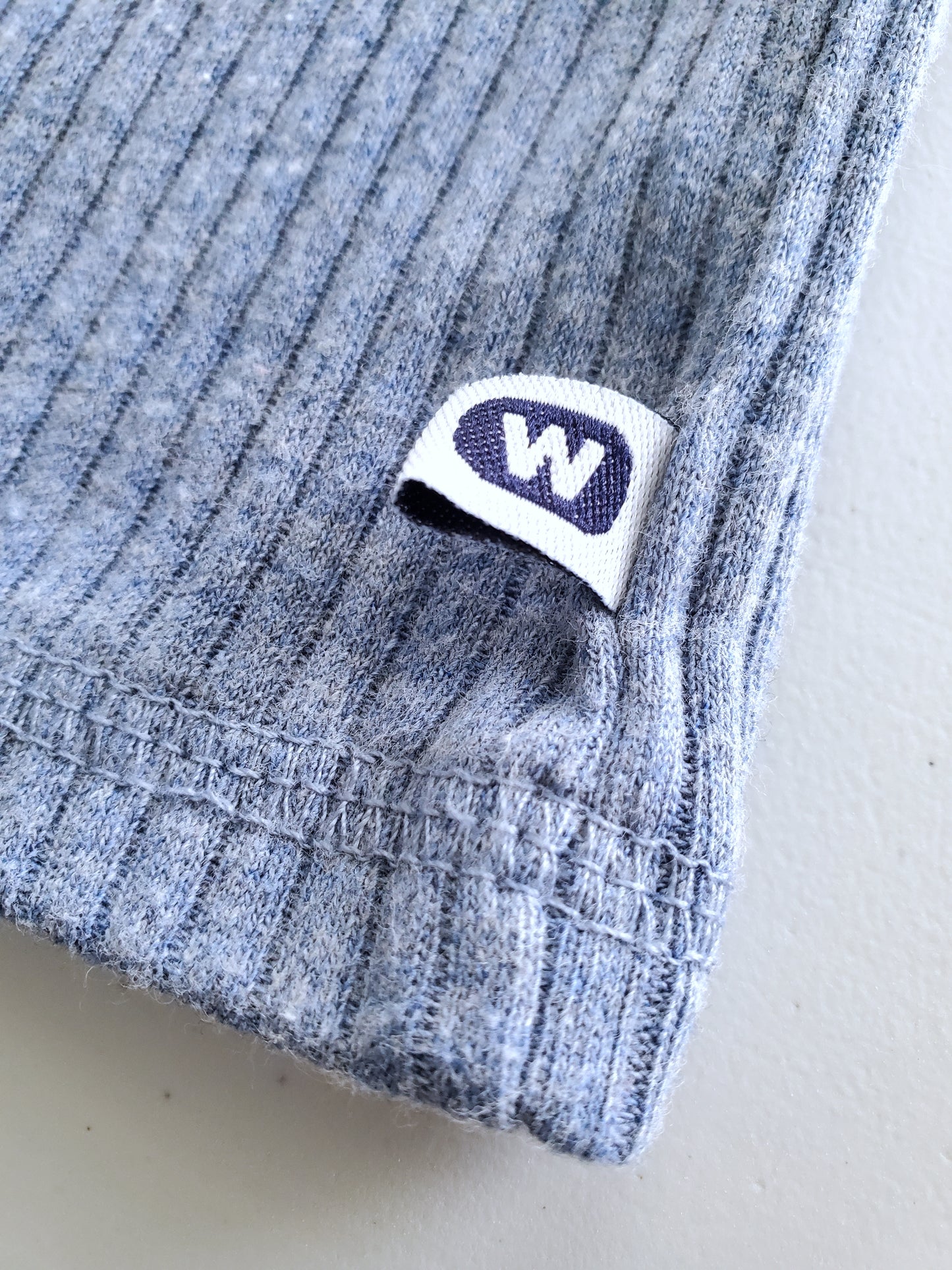 Weather Vane rib-knit top (Y2K)