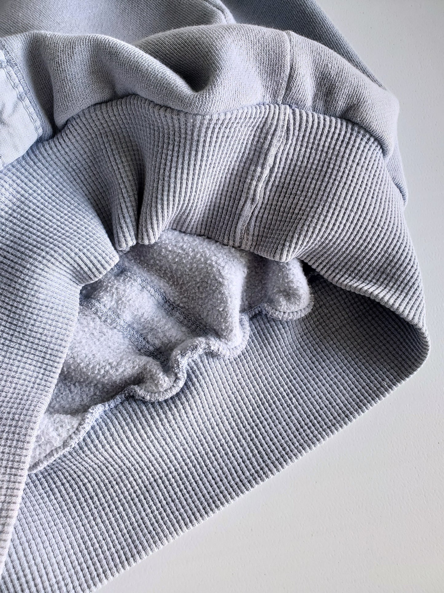 Unionbay mixed media pullover (1980s)