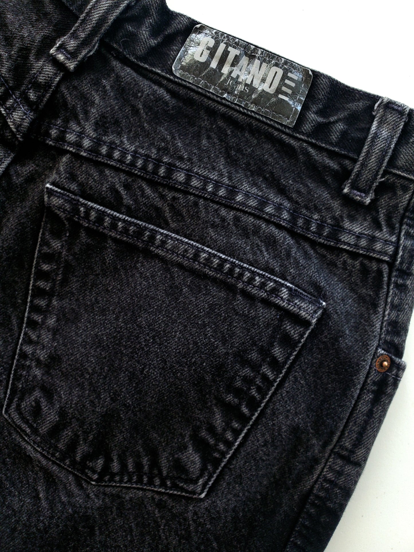 Gitano Jeans full-leg tapered denim (1990s)