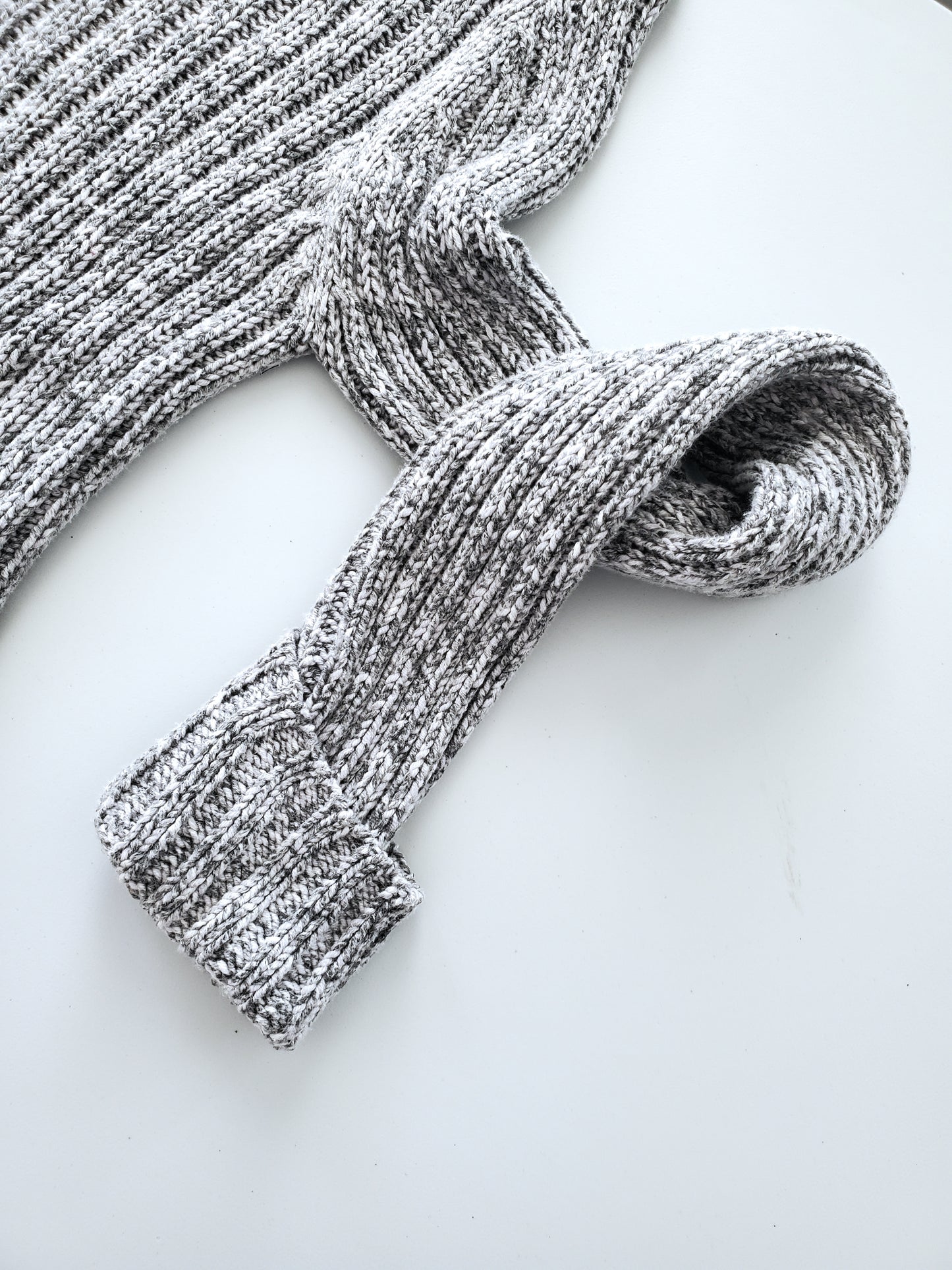 players sport macro-rib sweater (Y2K)