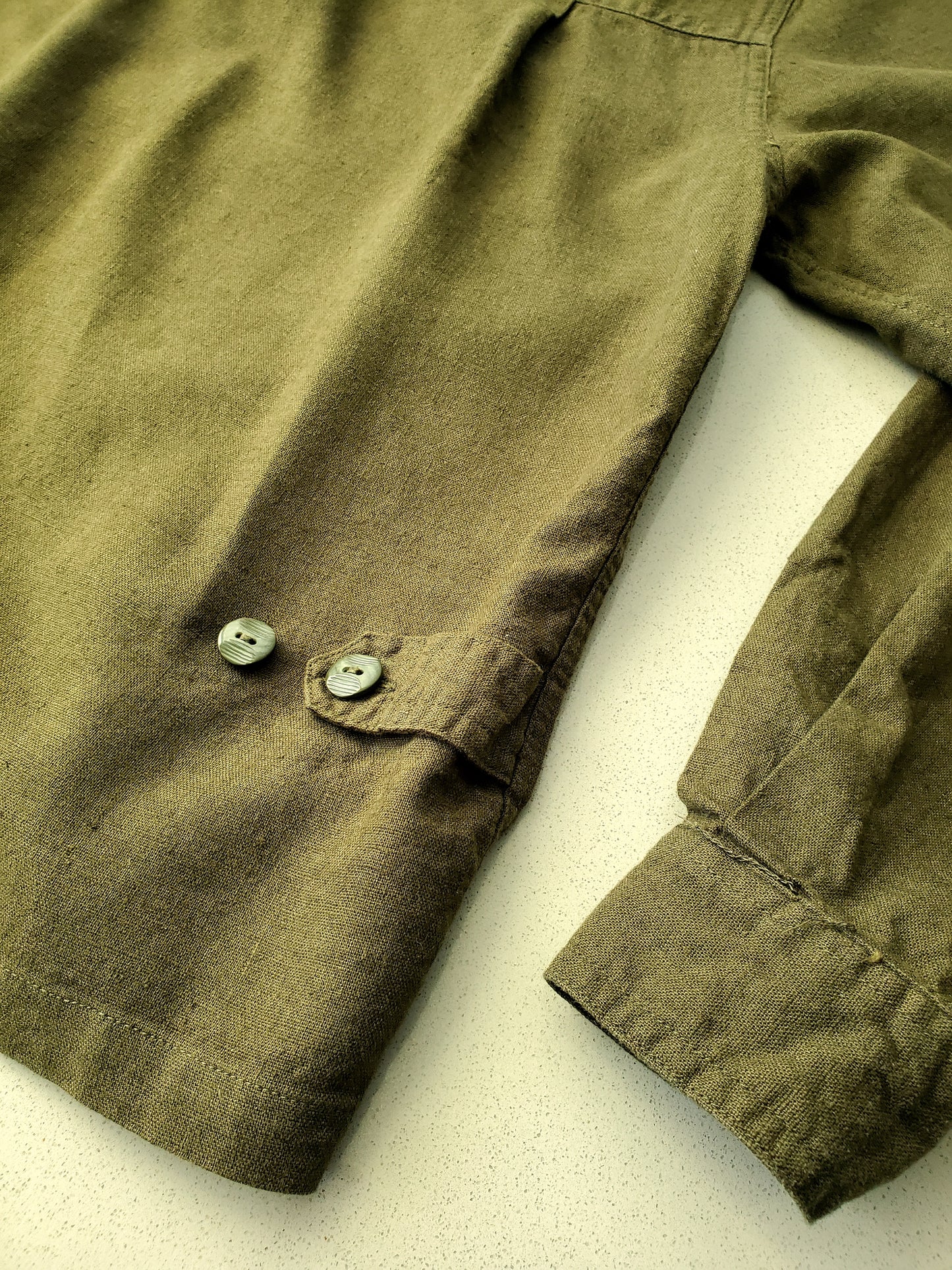 Christopher & Banks linen-blend shirt (Y2K)