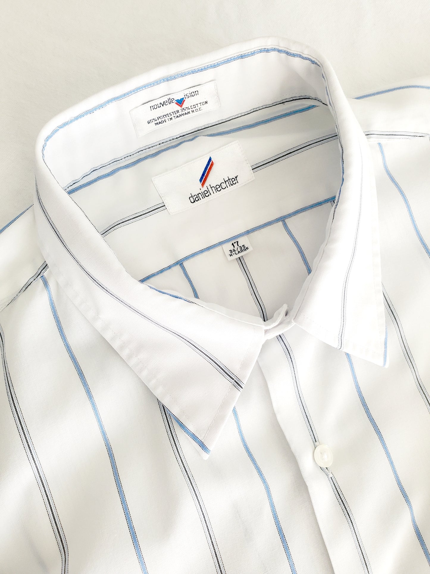 Daniel Hechter yarn-dye striped shirt (1980s)