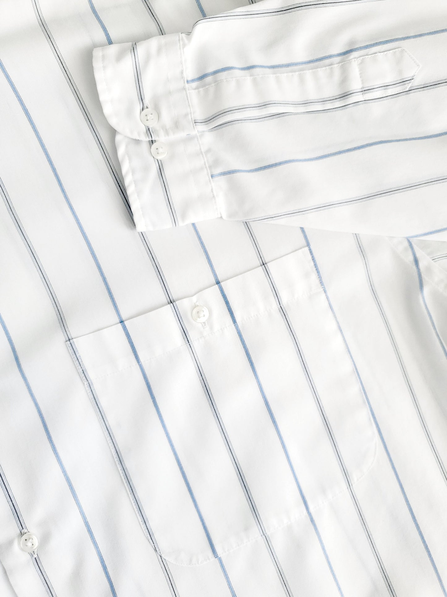 Daniel Hechter yarn-dye striped shirt (1980s)