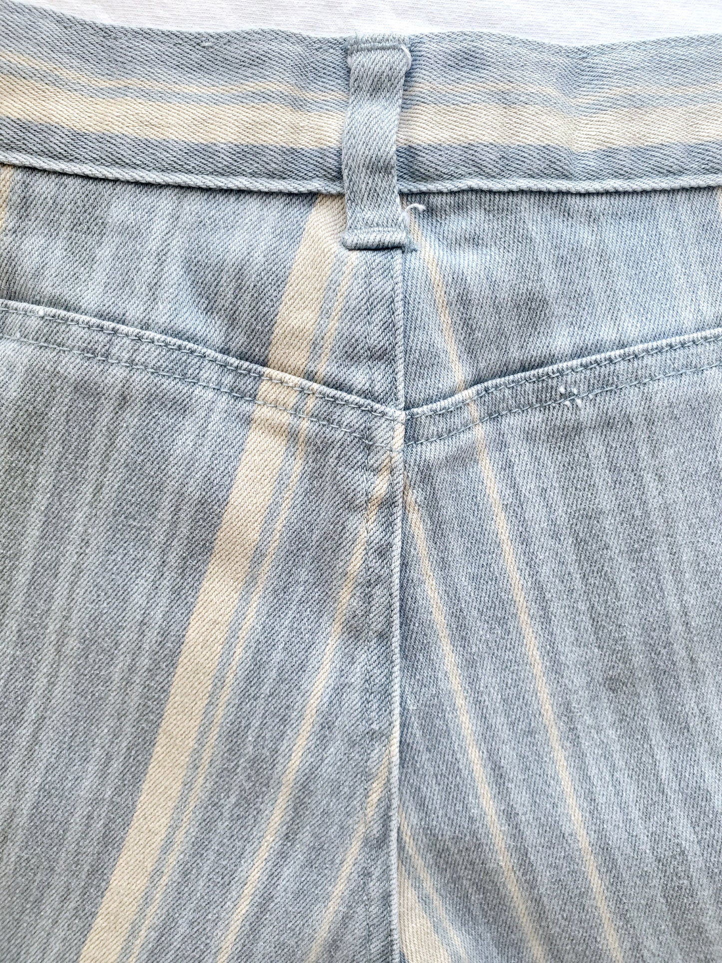 NY JEANS striped denim (1990s)