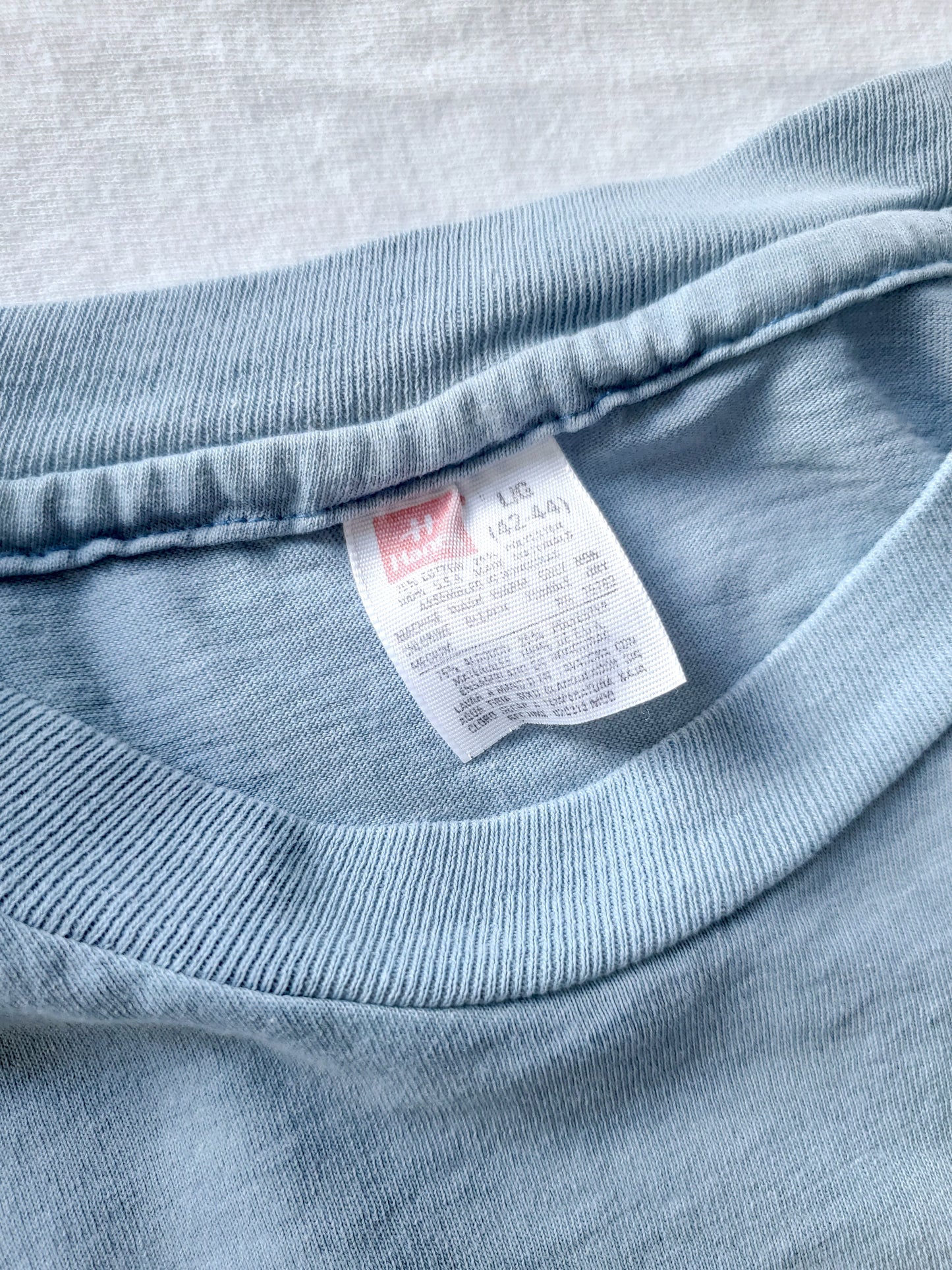 Hanes single-stitch pocket tee (1990s)