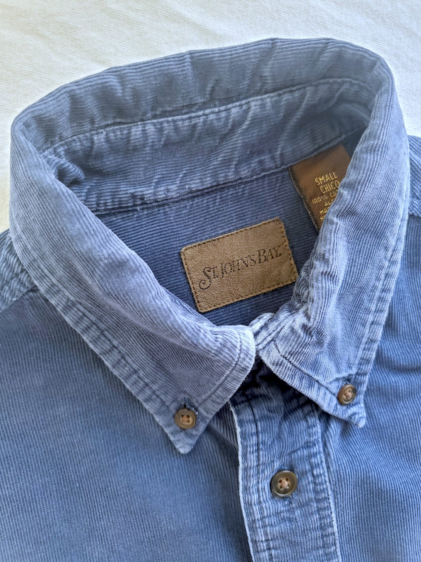 St. John's Bay cord shirt (1990s)