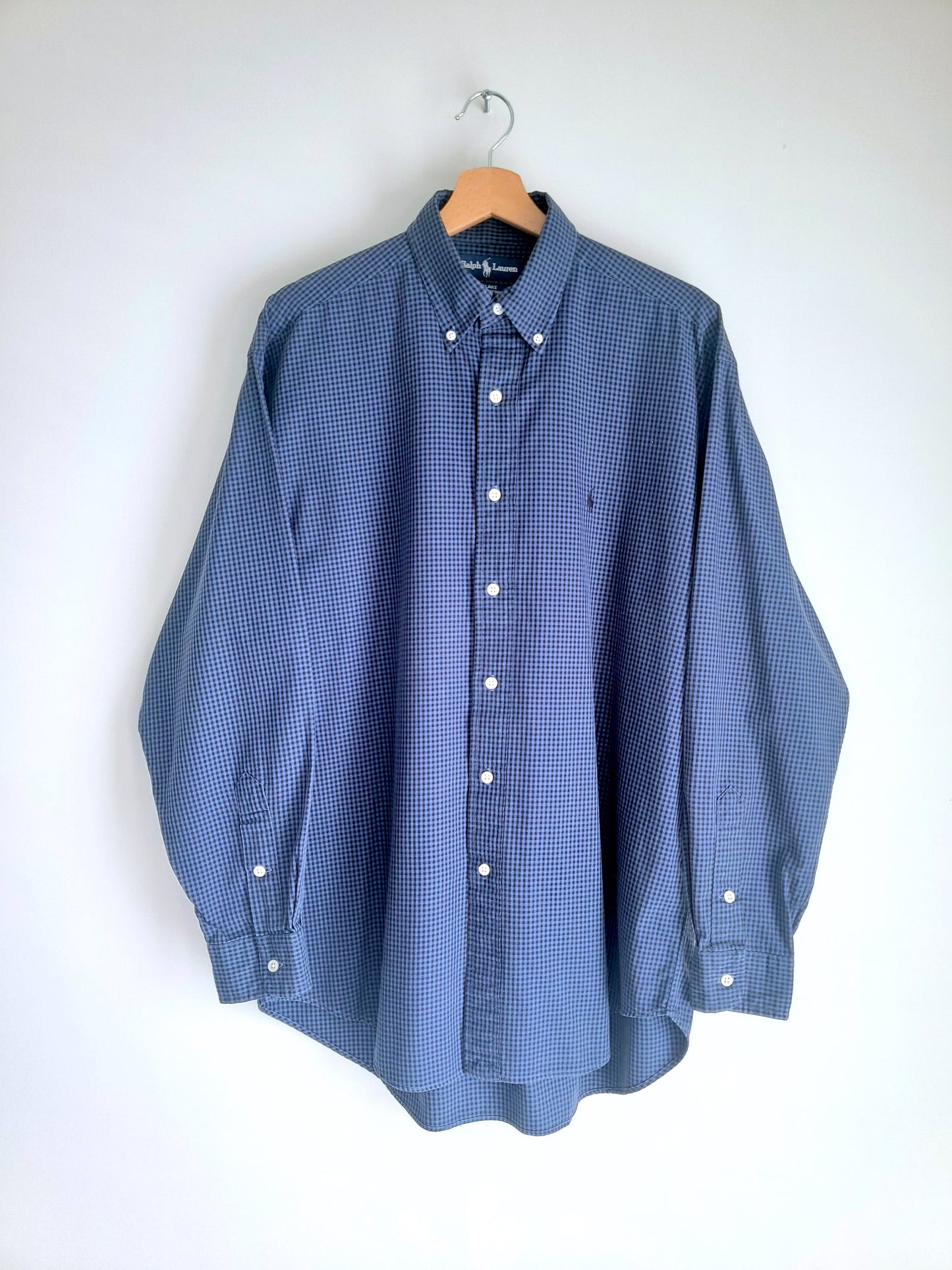 Ralph Lauren micro-check shirt (1990s)