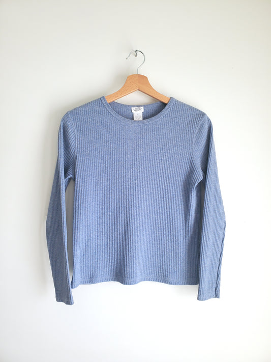 Weather Vane rib-knit top (Y2K)