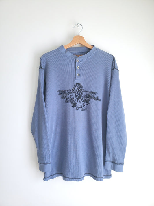 Buckhorn River labrador waffle knit (2000s)