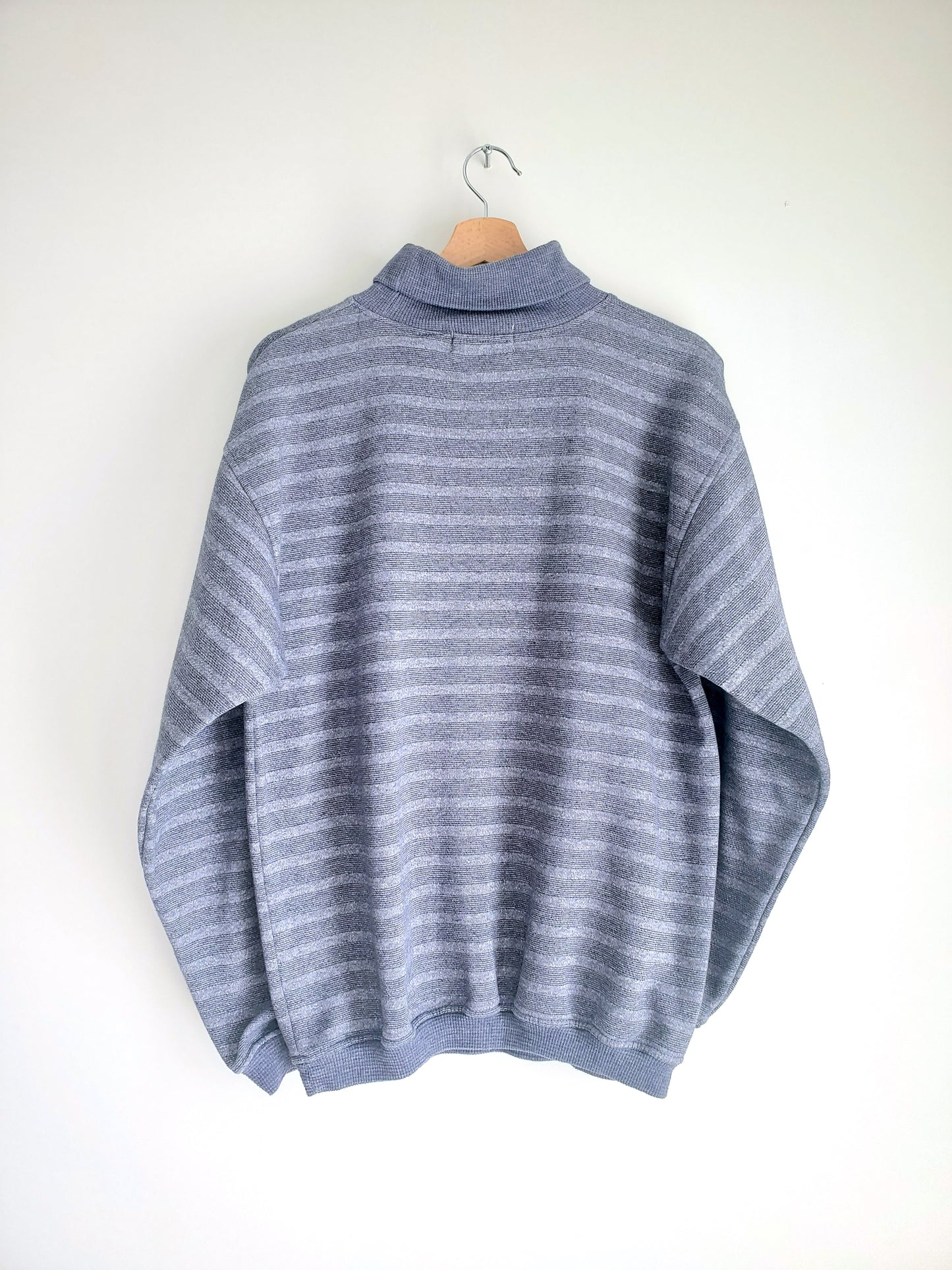 DINER striped turtleneck sweatshirt (1980s)