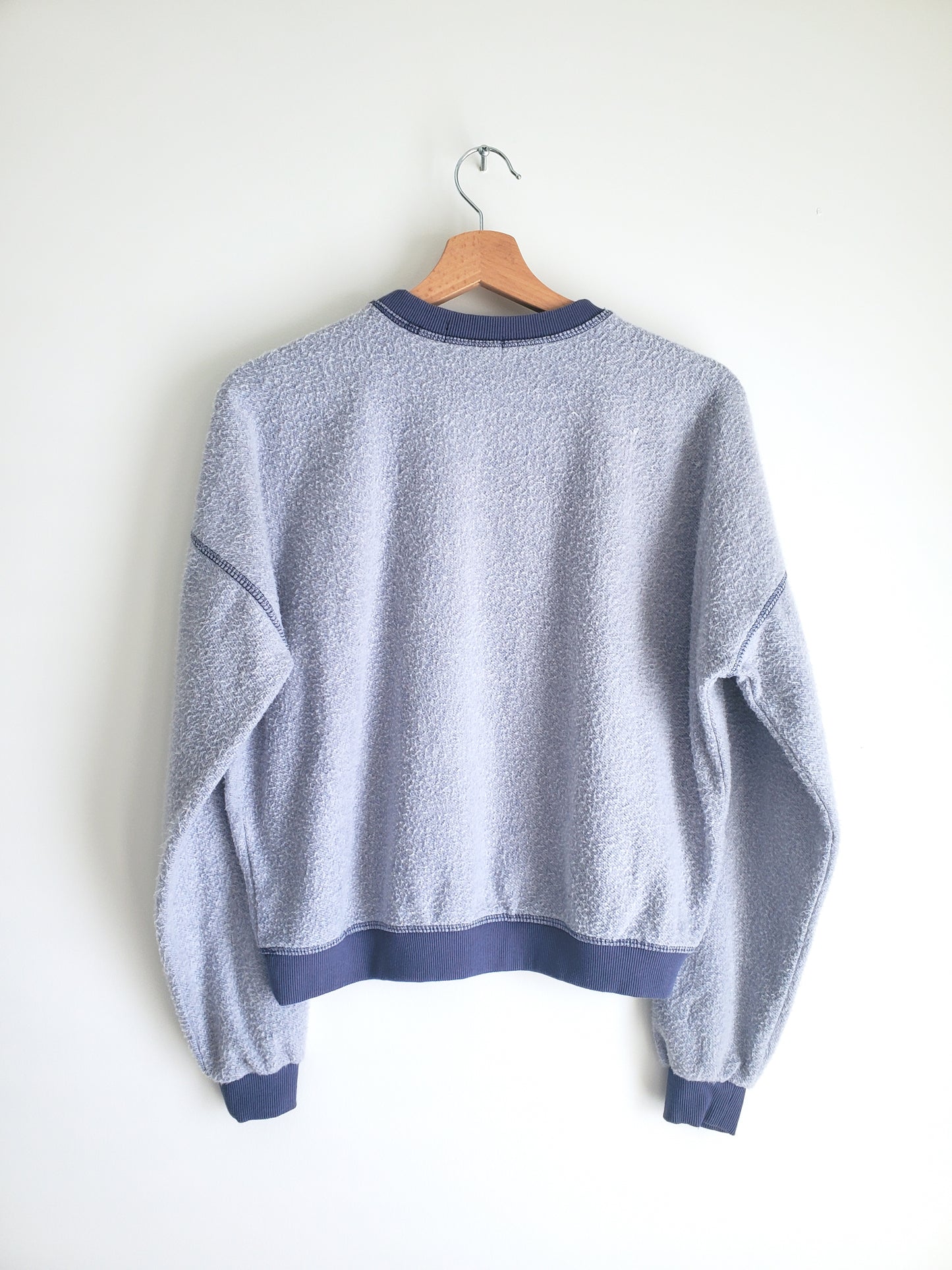 POOF New York reverse brushback sweatshirt