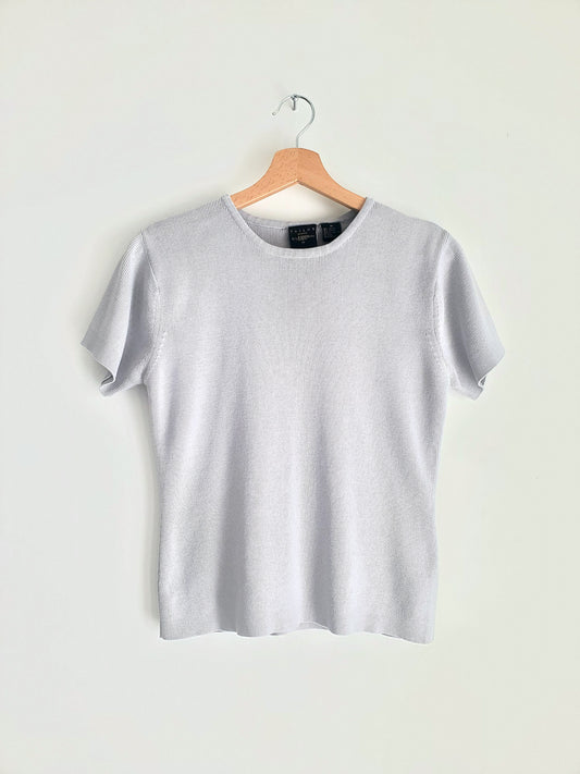 Tailor B. Moss short sleeve knit top (1990s)