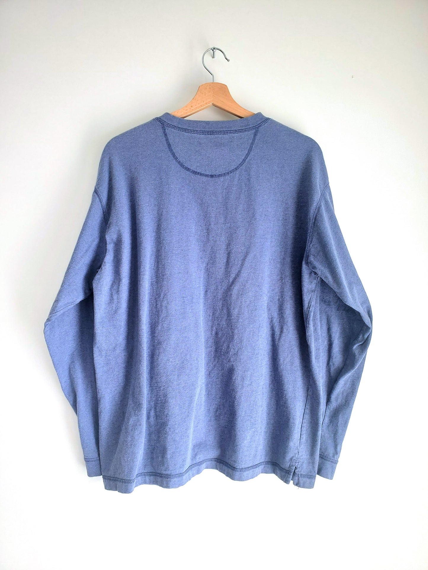 Puritan long sleeve henley (1990s)