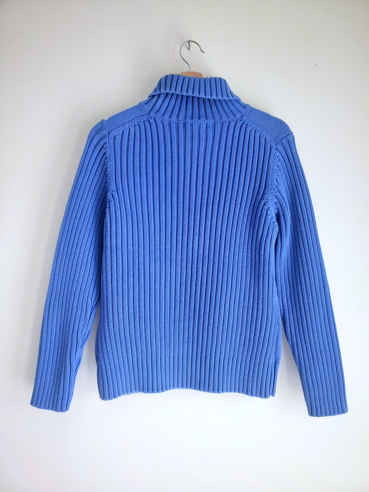 Lands' End snowflake turtleneck sweater (Y2K)