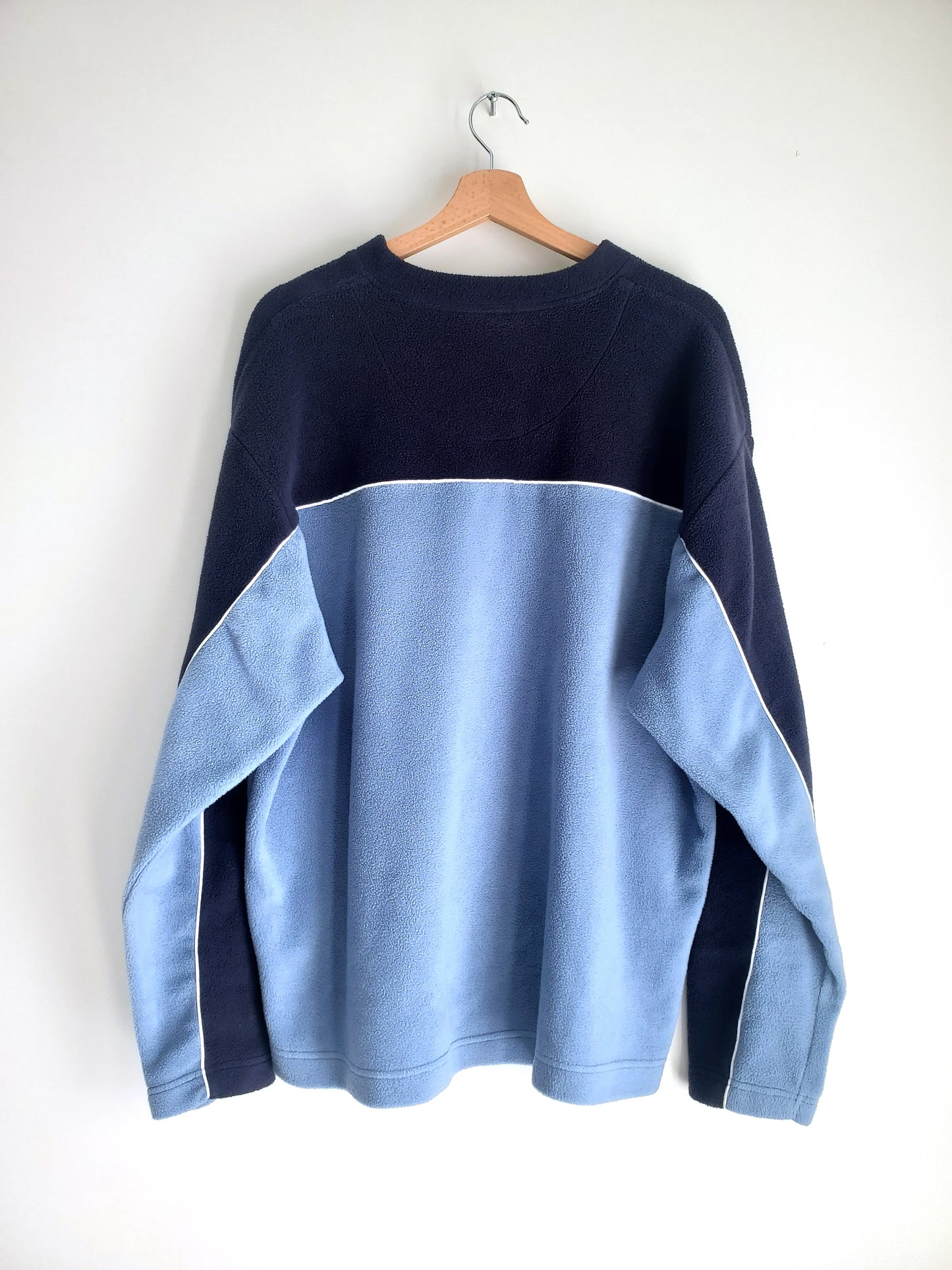 GAP colorblocked fleece pullover (2004)