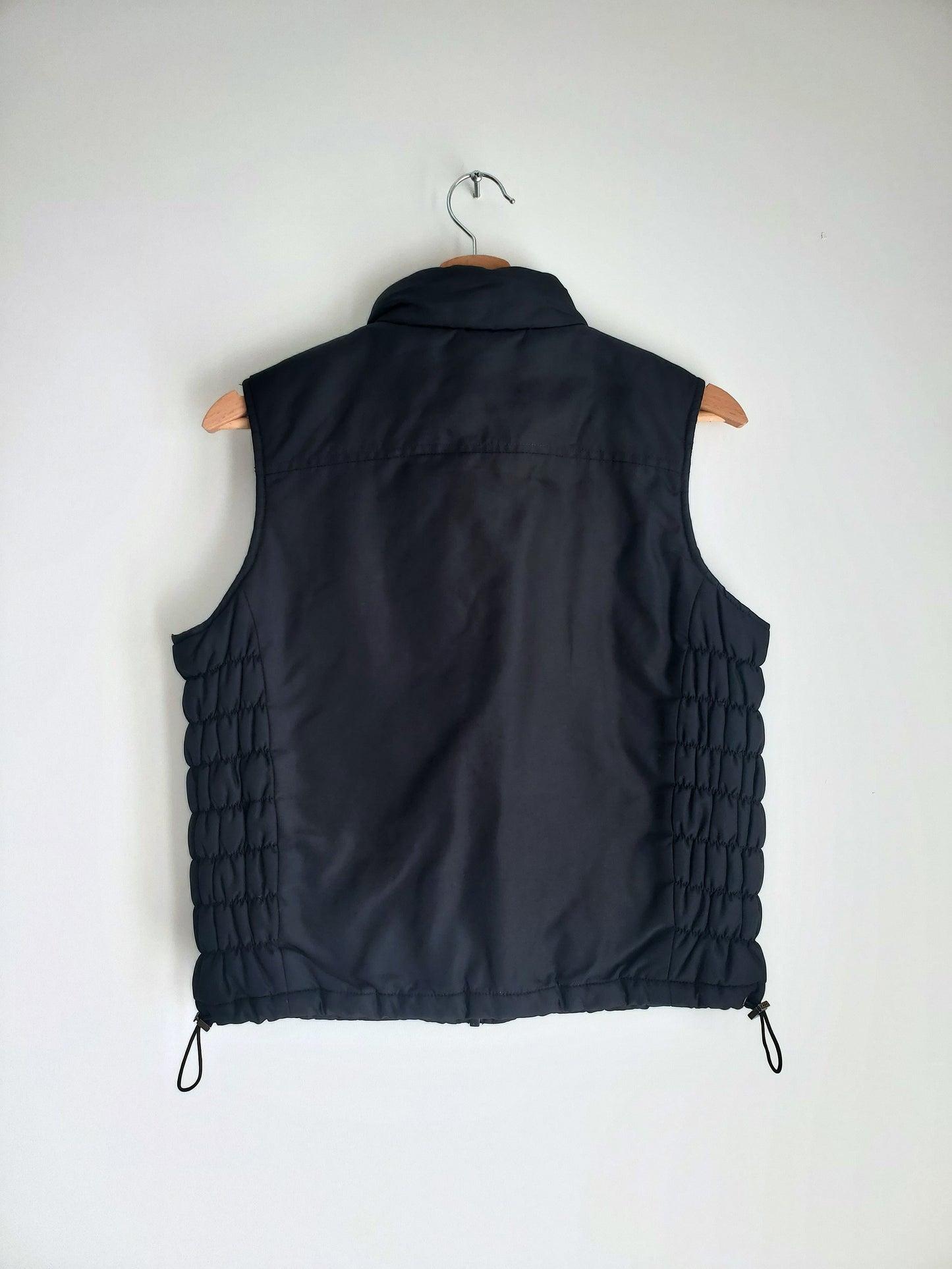 Unionbay puffer vest with rouched detail (1990s)