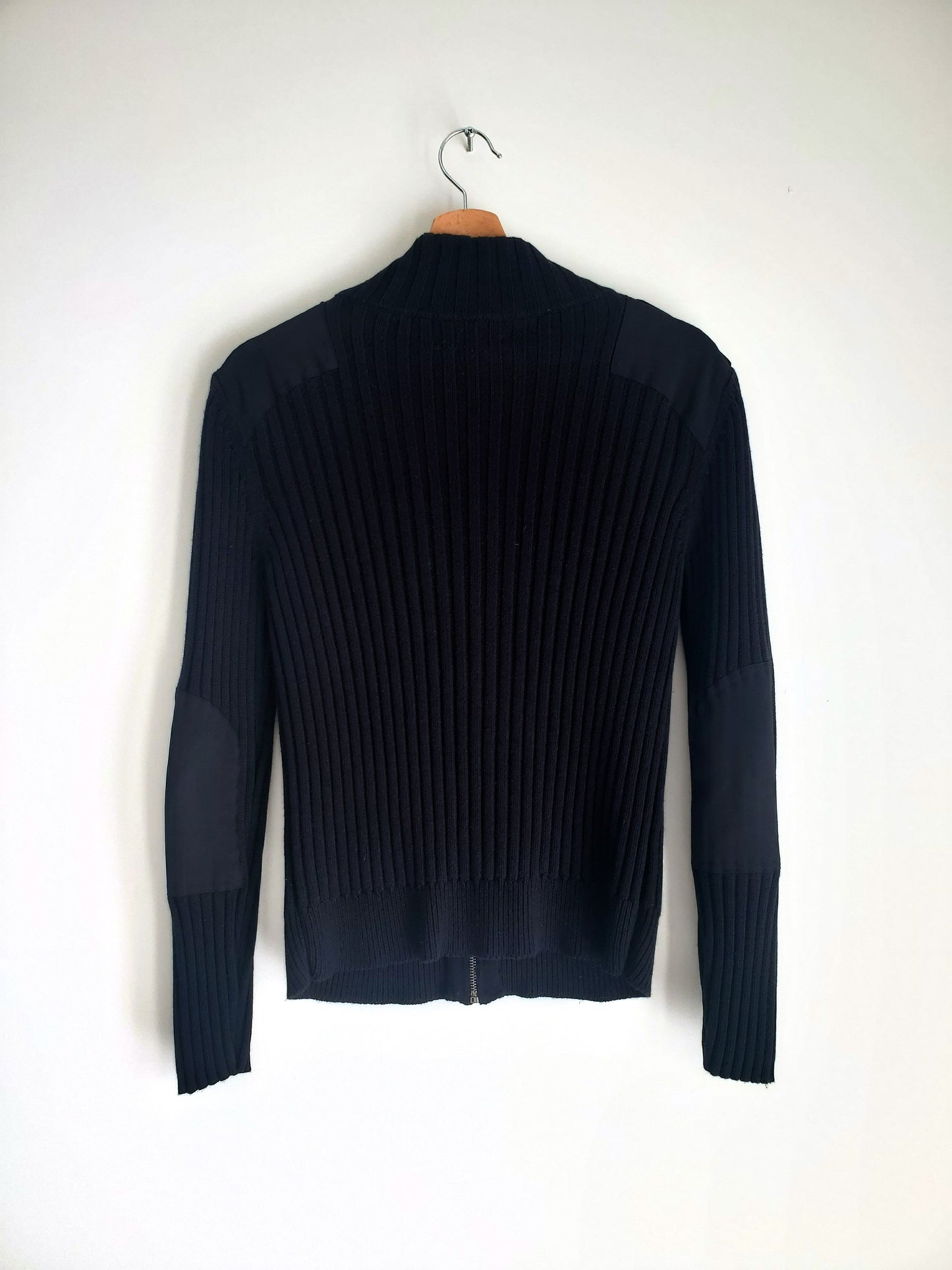 I.N.C. full-zip ribbed sweater (Y2K)