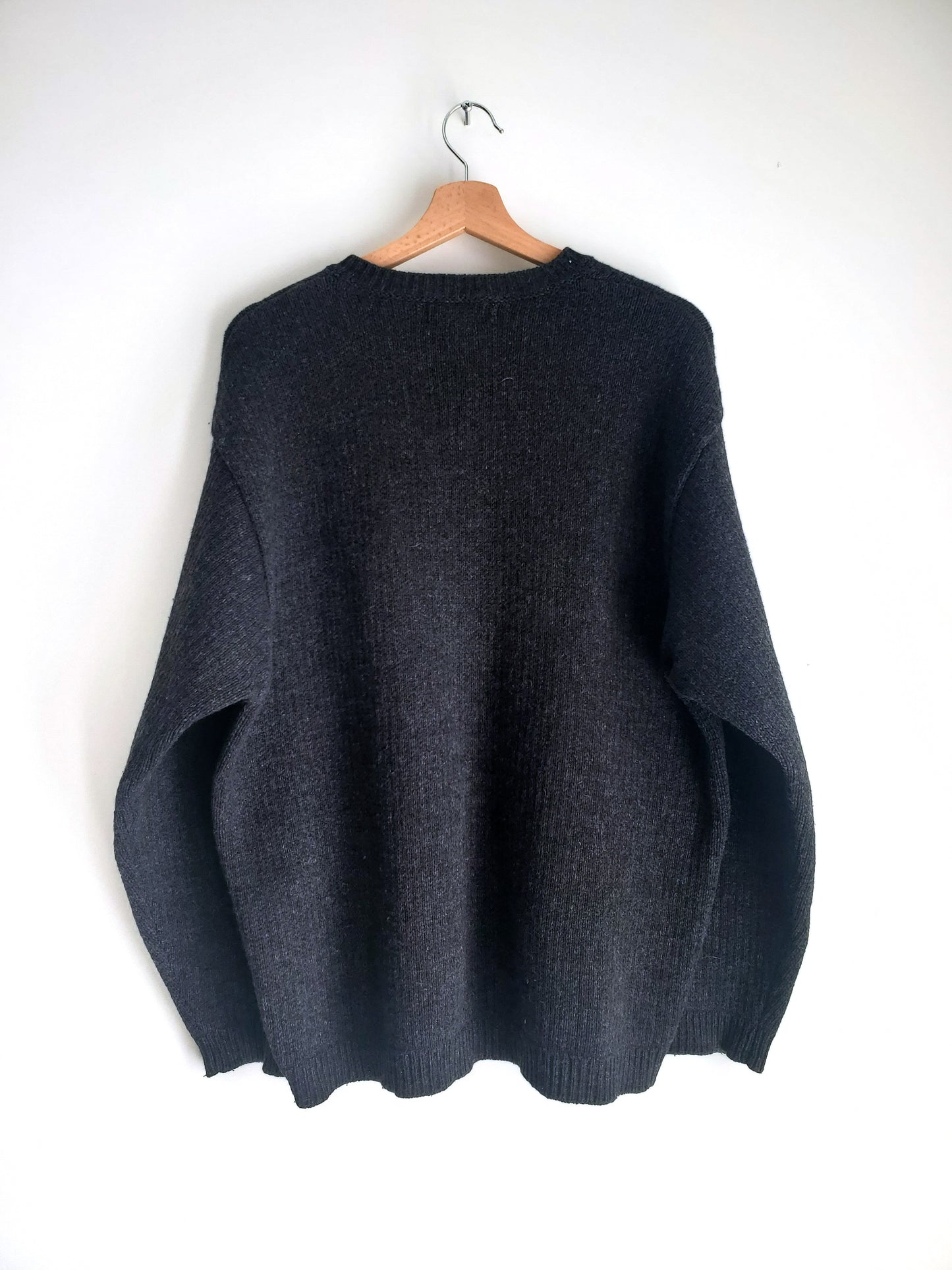 L.L.Bean wool-blend graphic stripe sweater (1990s)