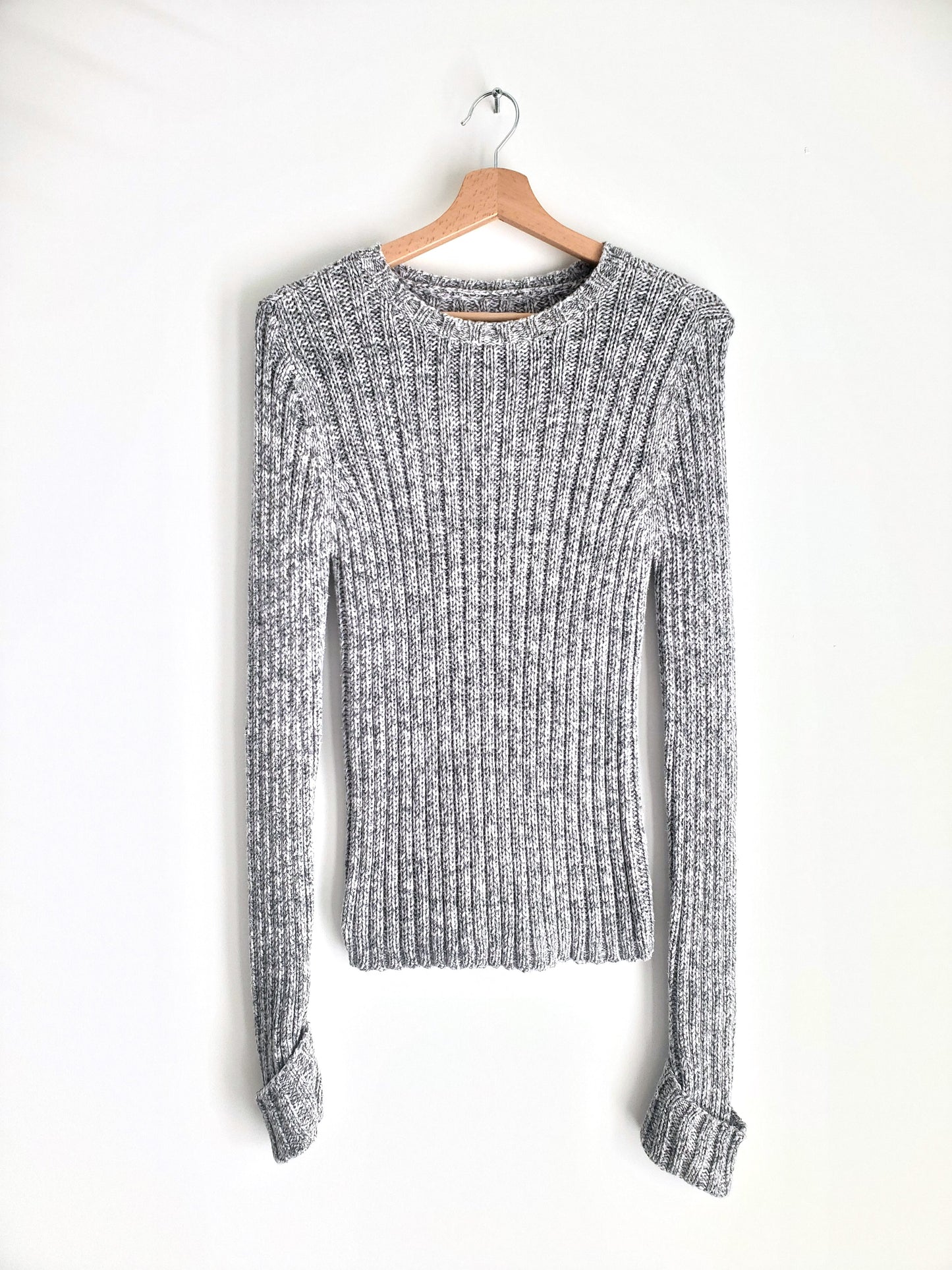 players sport macro-rib sweater (Y2K)