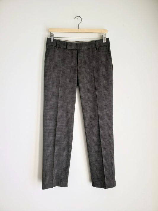 GAP low-rise plaid trousers (2009)