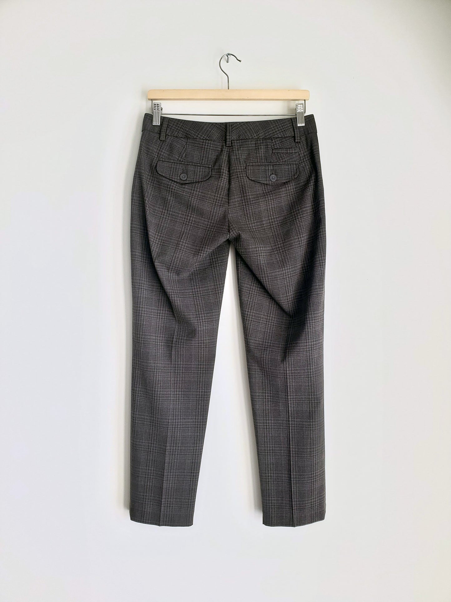 GAP low-rise plaid trousers (2009)
