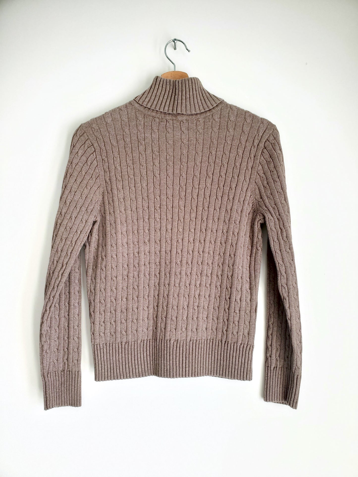 Jeanne Pierre cableknit turtleneck (Y2K)