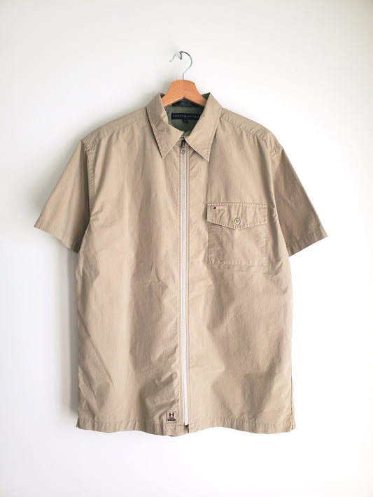Tommy Hilfiger zip-front utility shirt (1999)