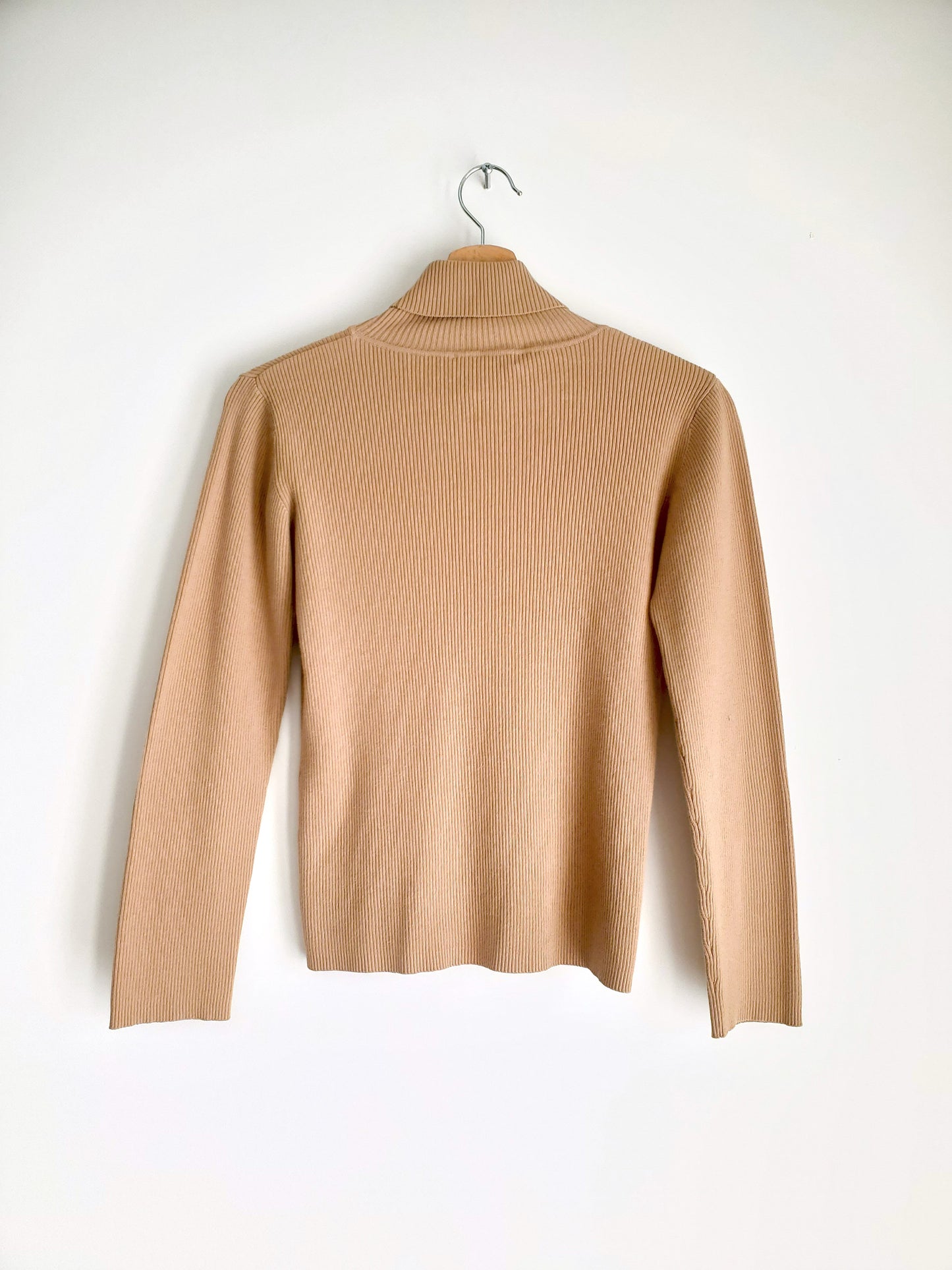 SML Sport Petite rib-knit turtleneck (Y2K)