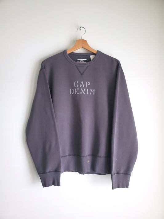GAP stencil logo crewneck (2001)