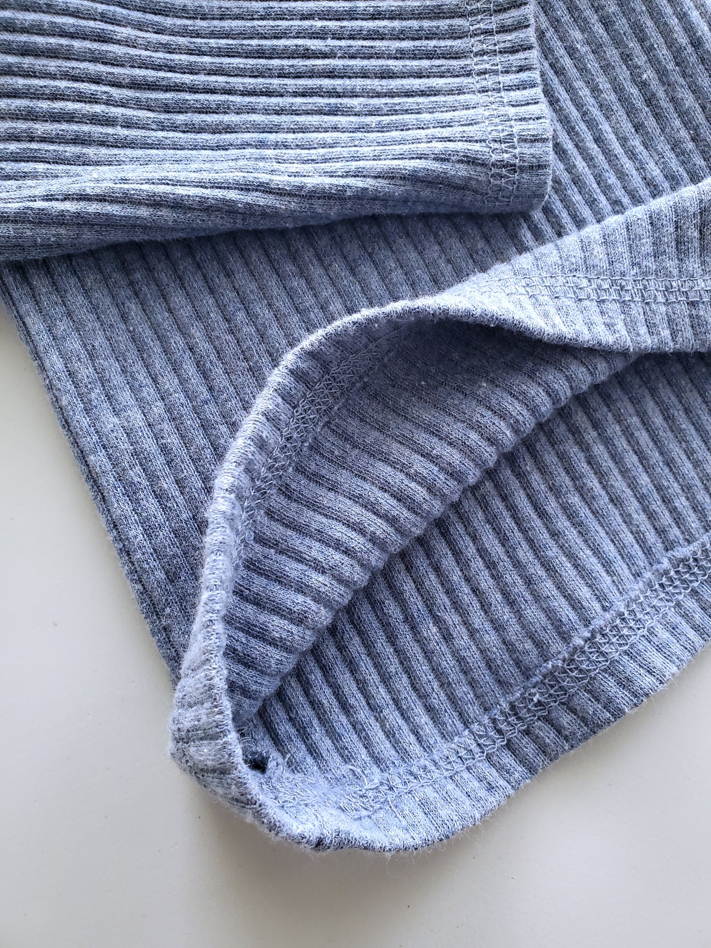 Weather Vane rib-knit top (Y2K)