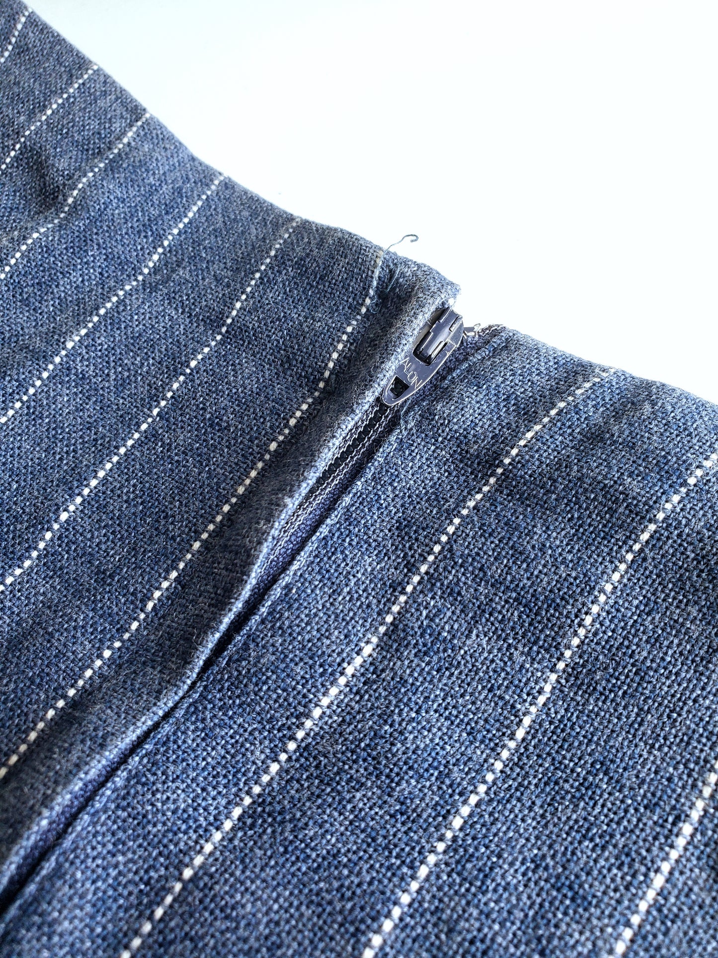 DARRA California pinstripe skirt (1960s)