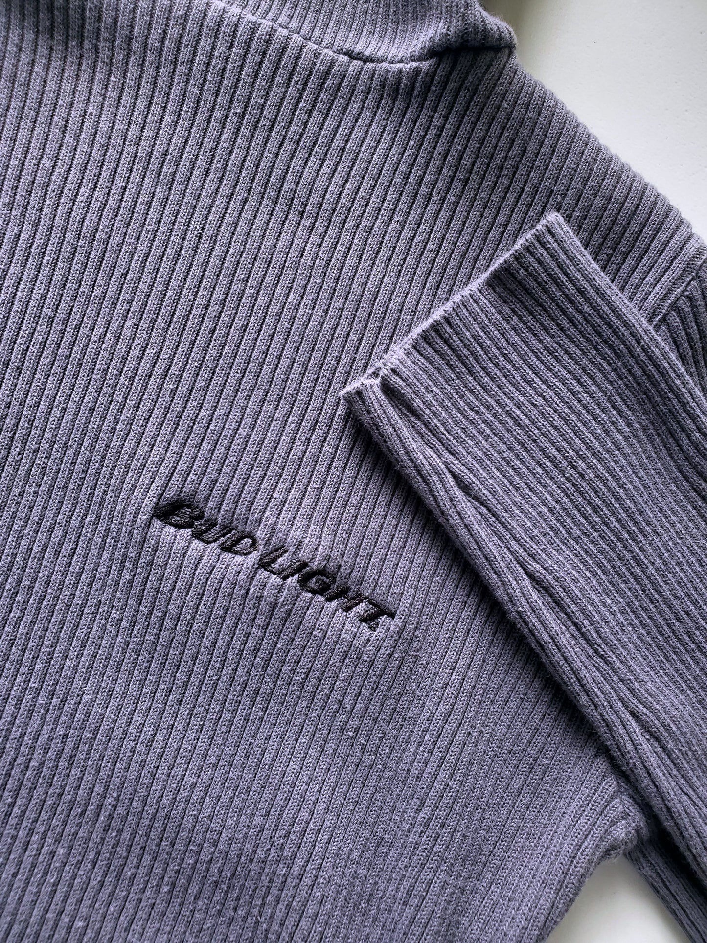 Bud Light custom rib-knit turtleneck (1990s)