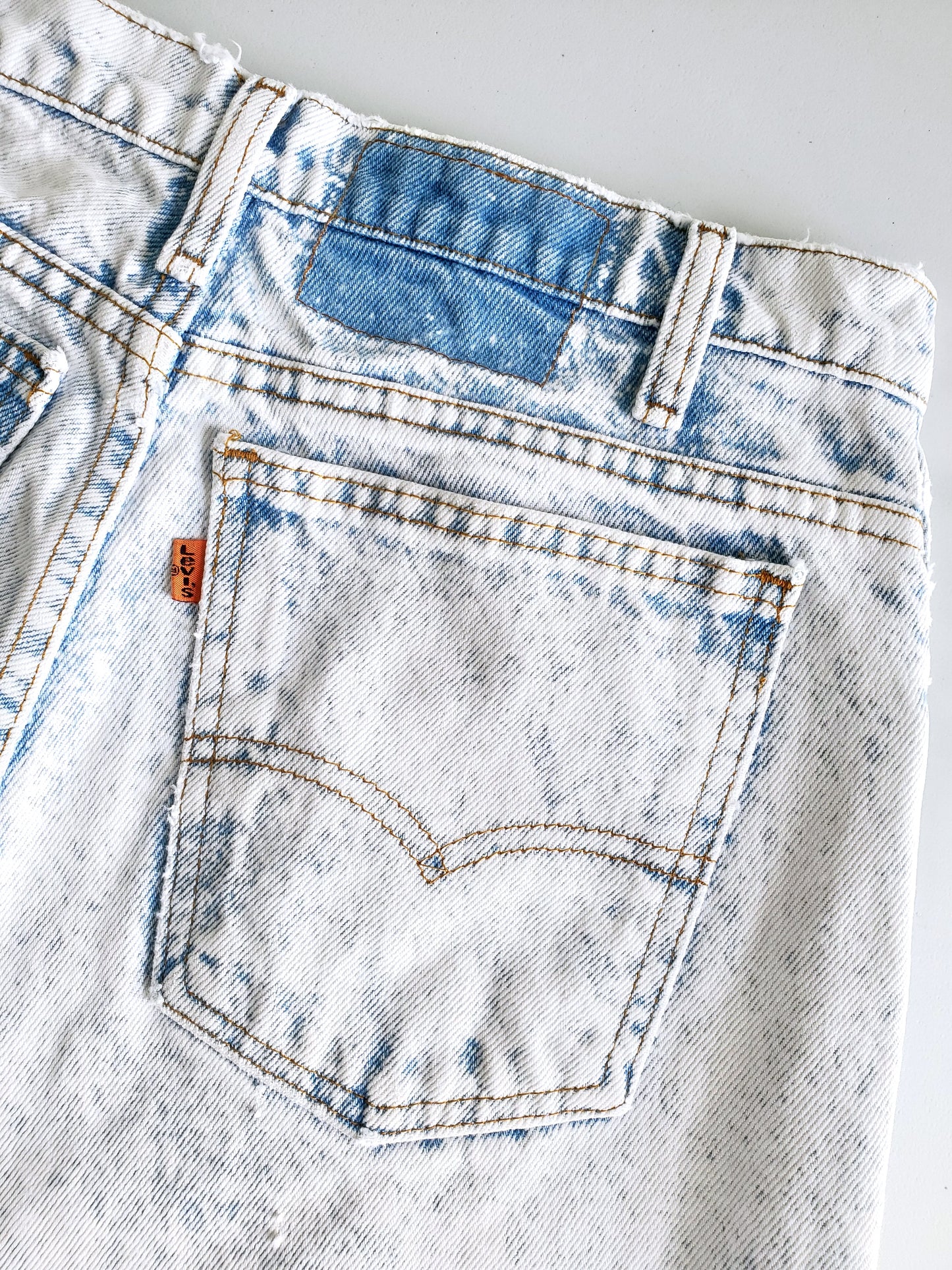 Levi's Orange Tab acid wash jeans (1992)