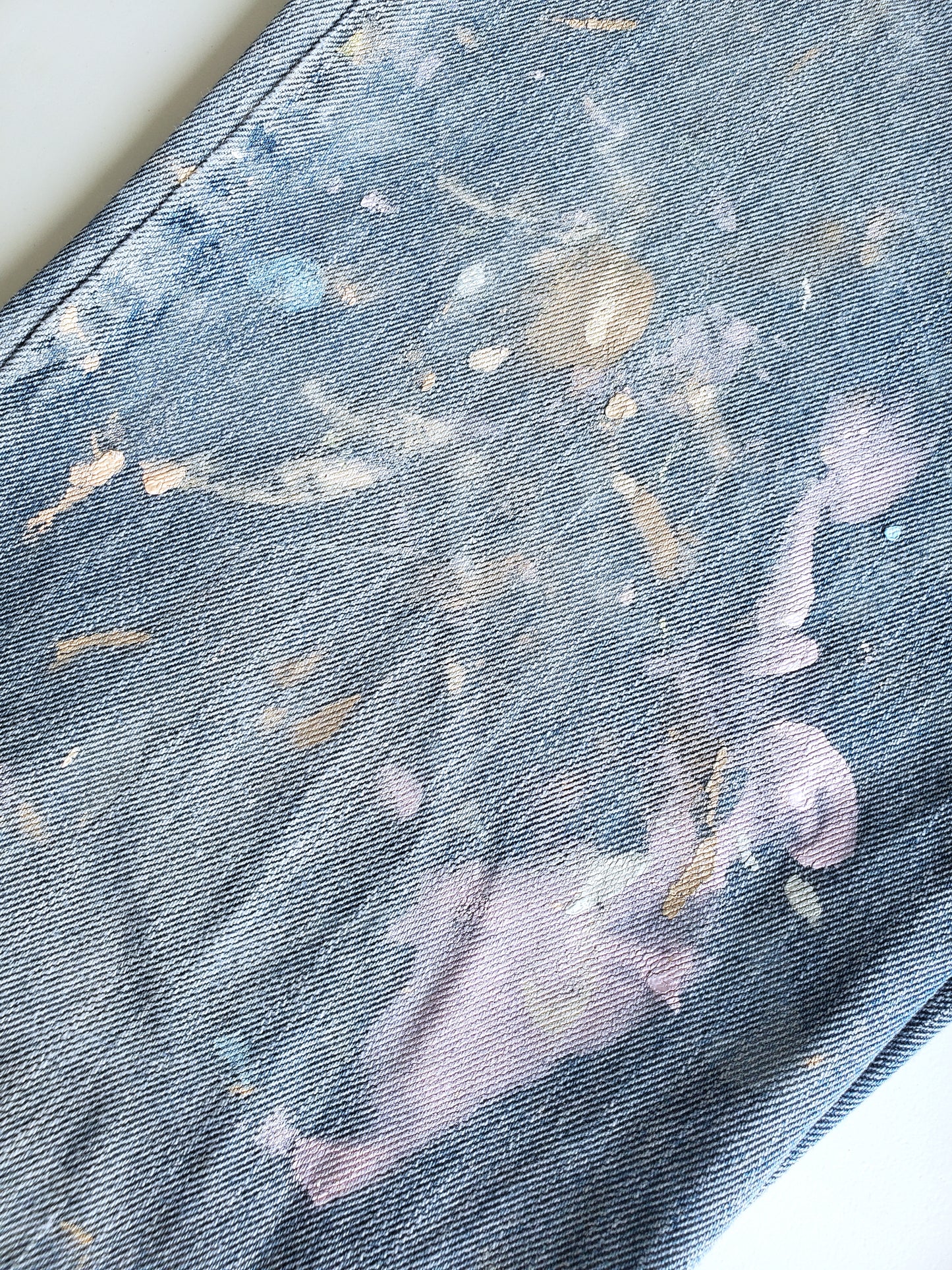 Levi's 550 painted jeans (2000s)