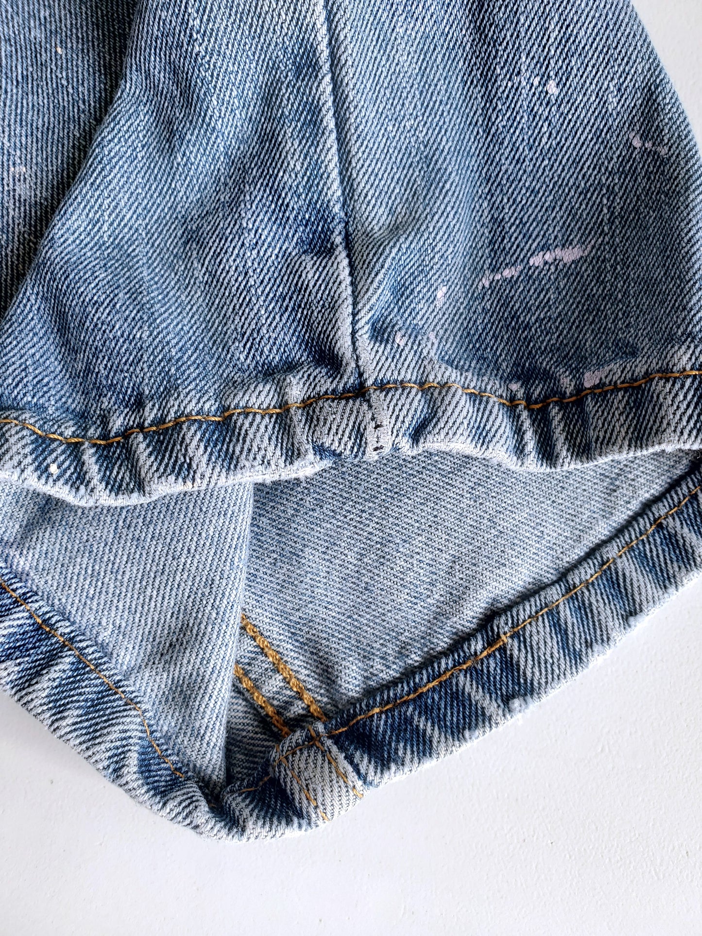Levi's 550 painted jeans (2000s)