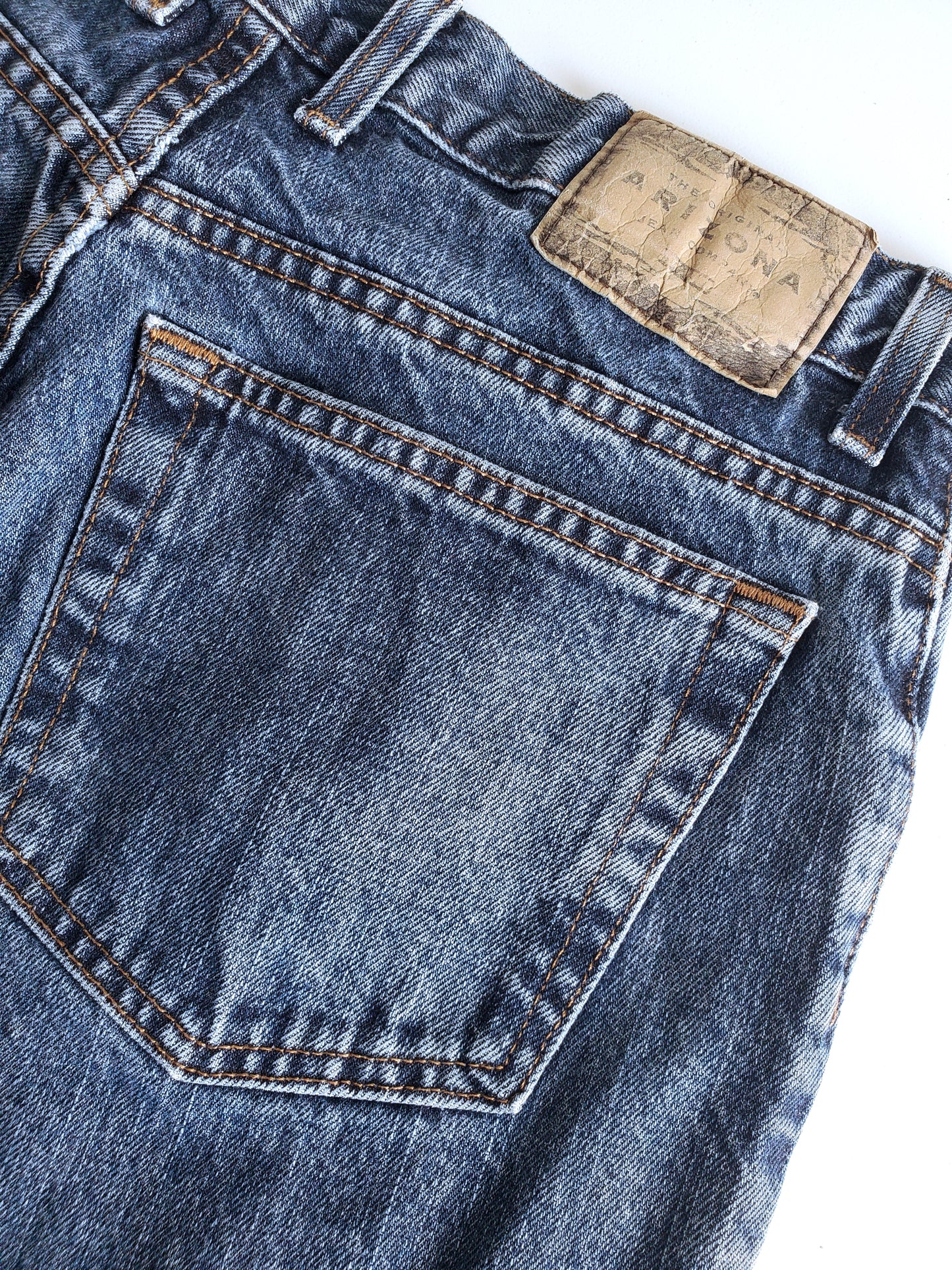 Arizona Jean Co. dark wash denim (1997)