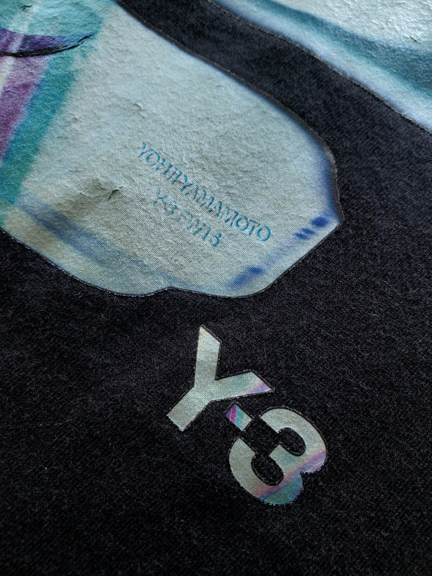 Y-3 Yohji Yamamoto x Adidas graphic knit tunic (2016)