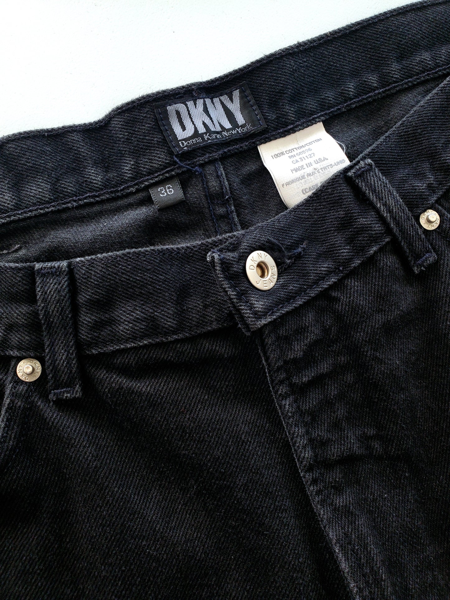 DKNY full leg jeans (1990s)
