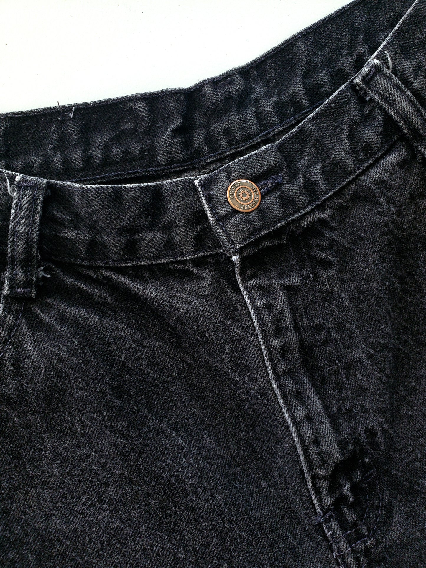 Gitano Jeans full-leg tapered denim (1990s)