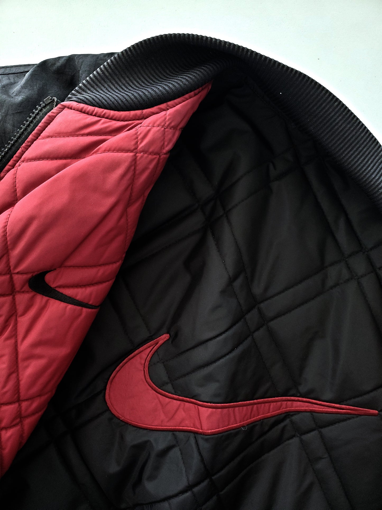 Nike reversible nylon bomber jacket (late 90s)