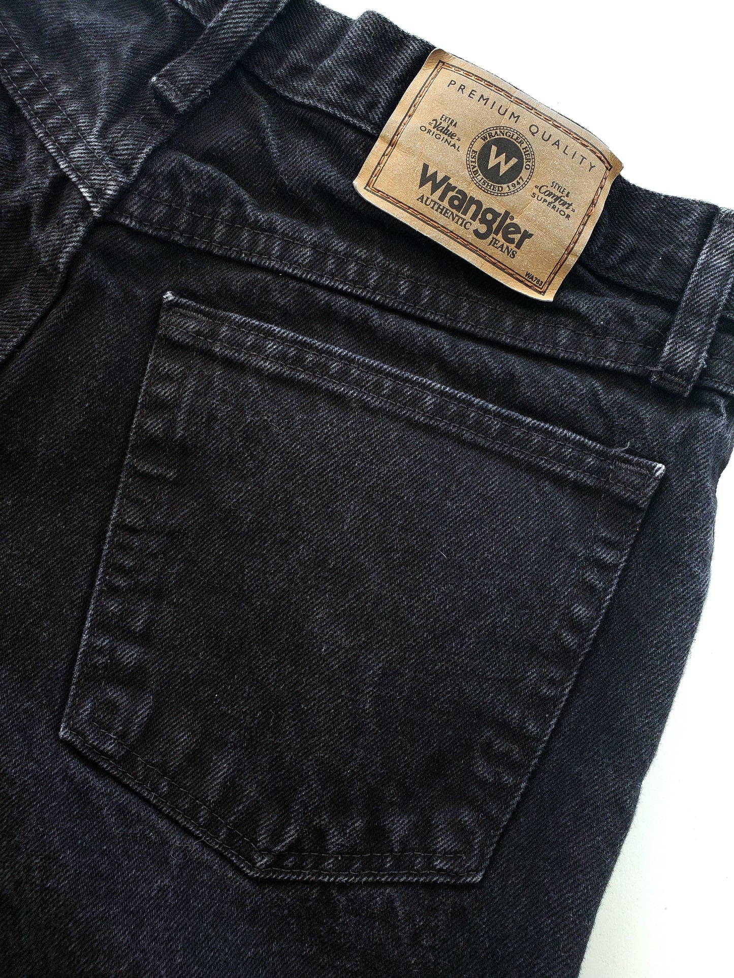 Wrangler relaxed fit overdyed jeans (1990s)