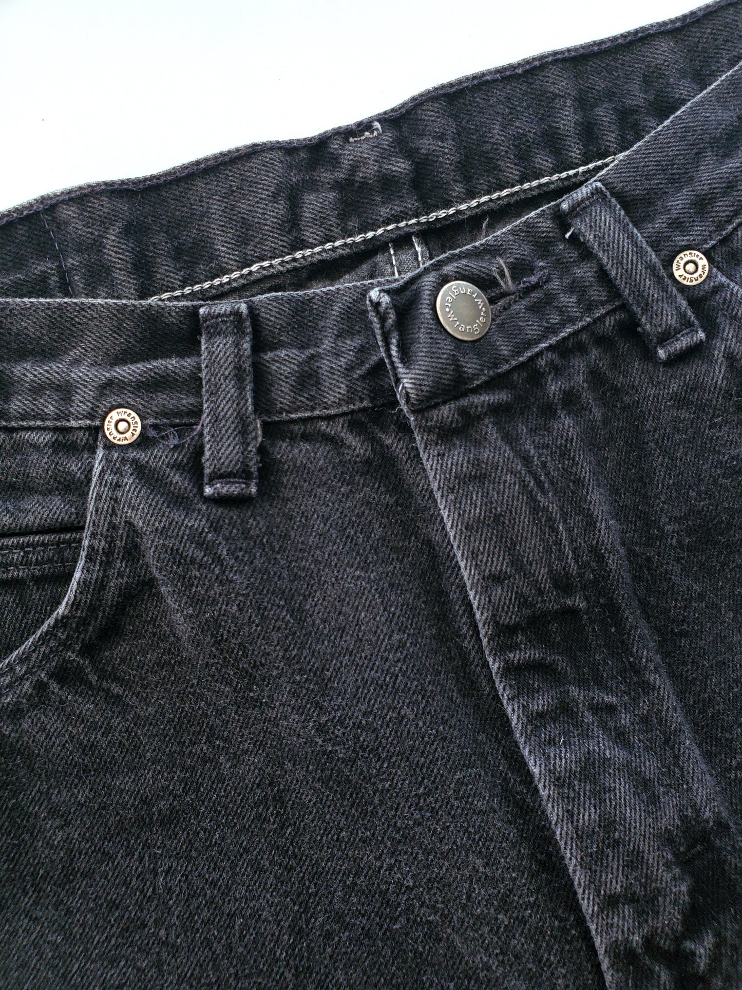 Wrangler stonewash straight leg jeans (1990s)