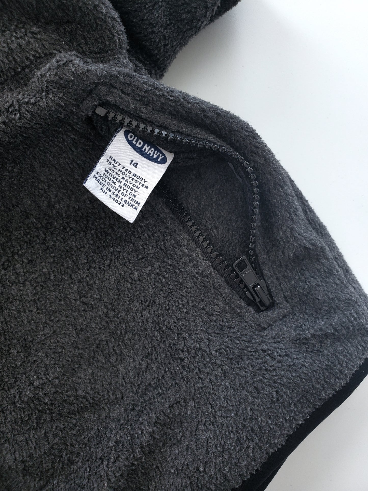 Old Navy reversible fleece vest (Y2K)