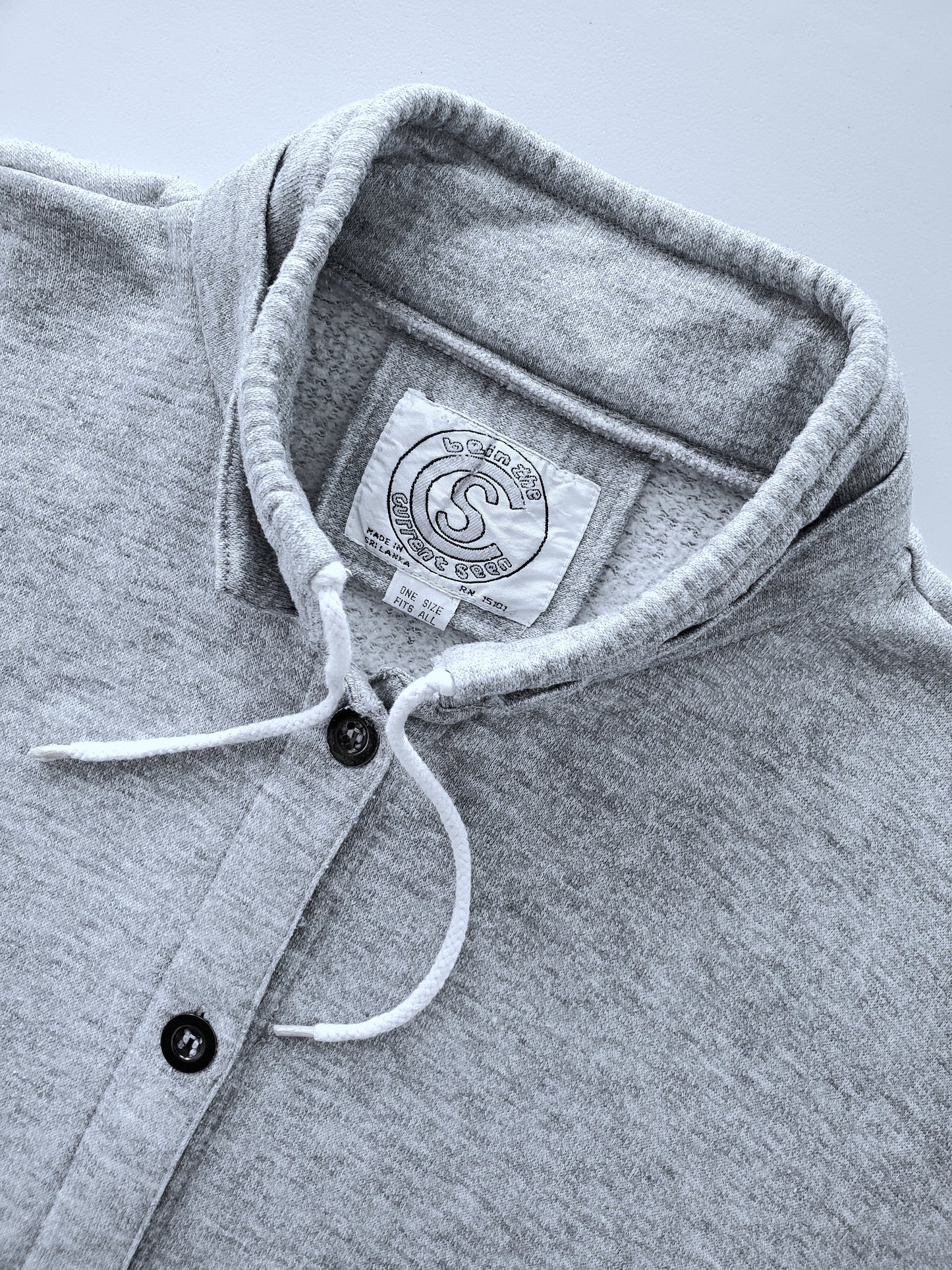 Current Seen sweatshirt jacket (1980s)