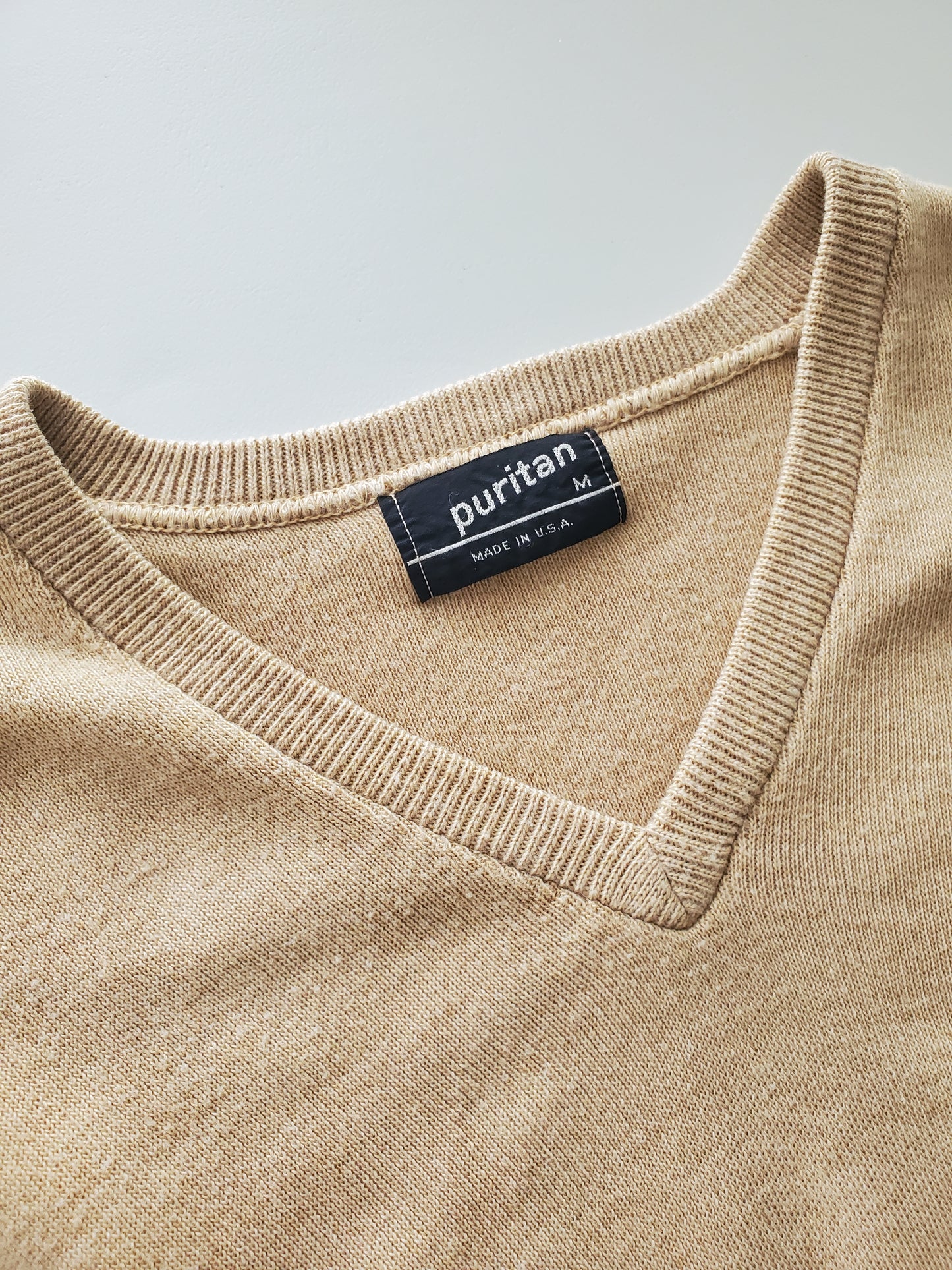 Puritan v-neck sweater (1970s)