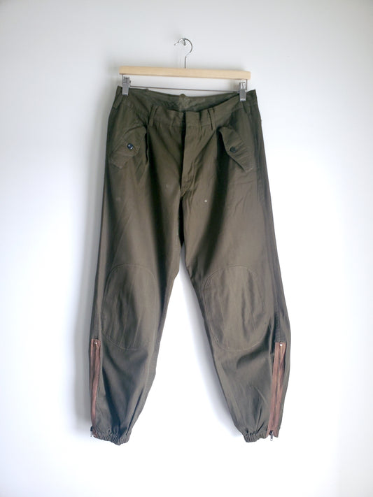 Vintage jogger-style military pant