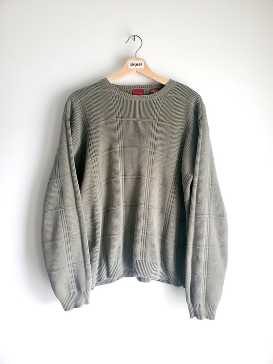 Arrow grid pattern sweater (1990s)