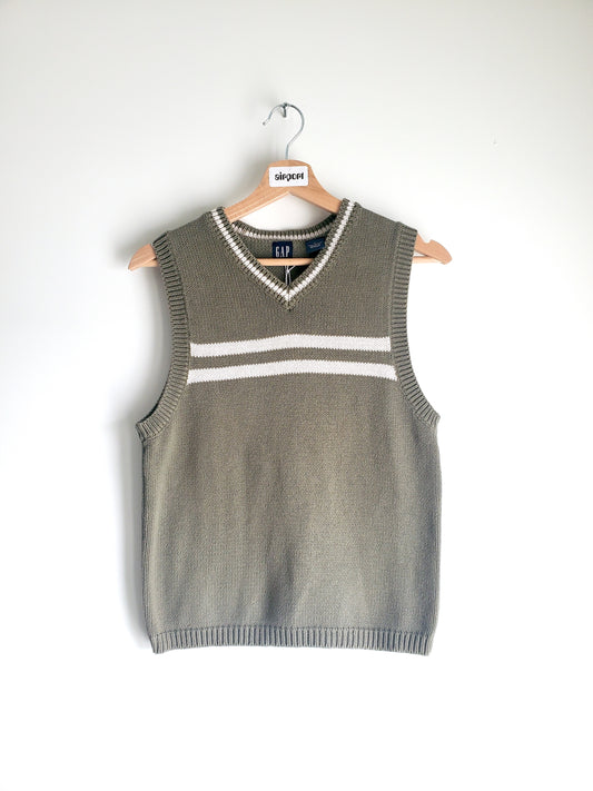 GAP striped sweater vest (1990s)
