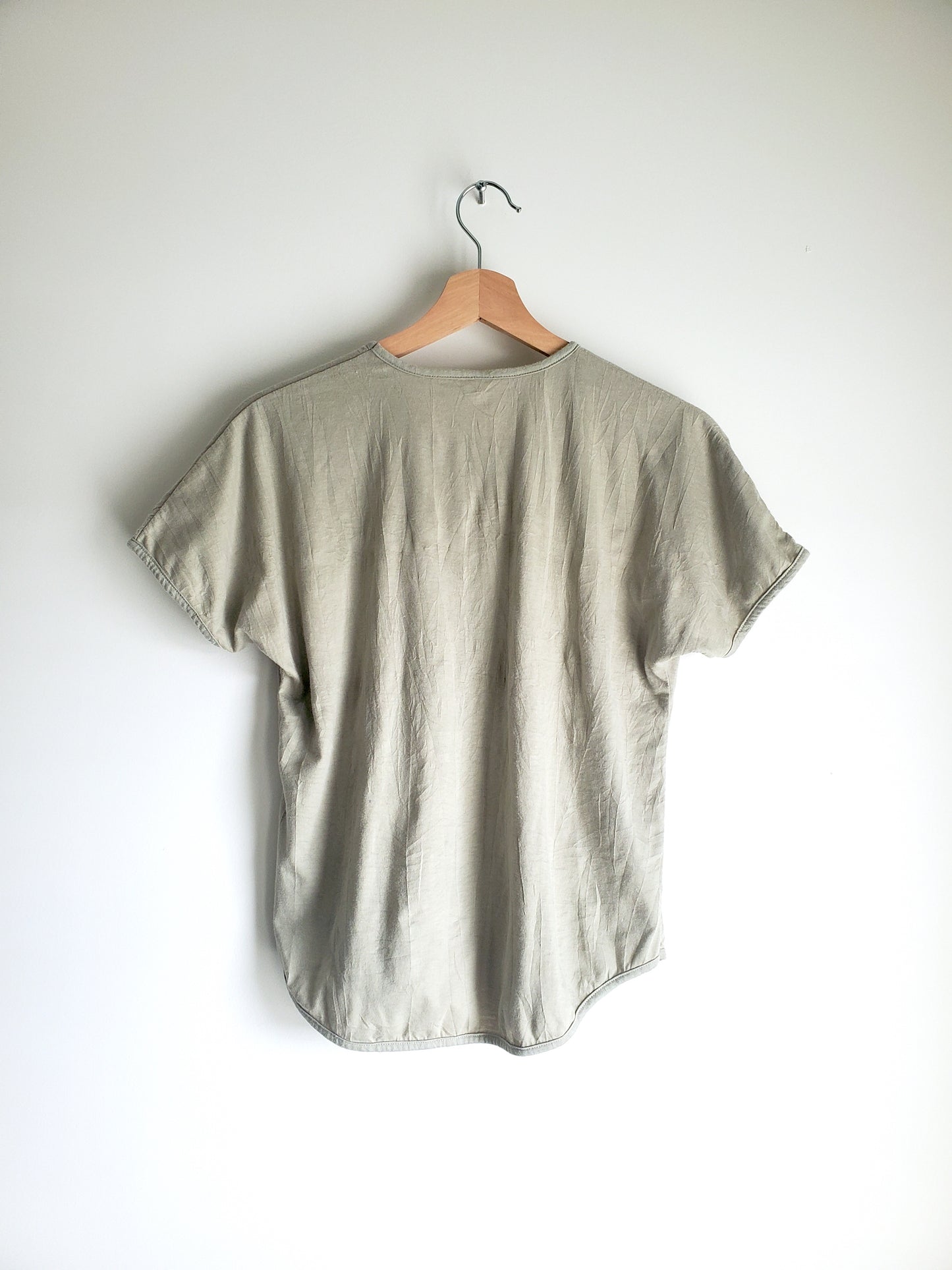KNIT-WEAR dolman short sleeve tee