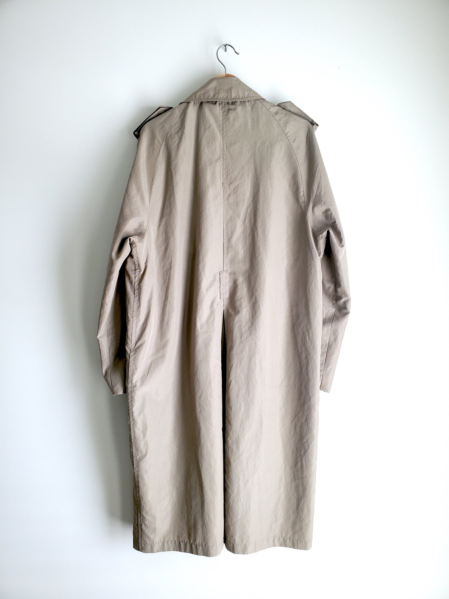 Misty Harbor packable trench coat (1980s)